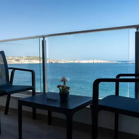 Seafront Bugibba 2bed By Homely